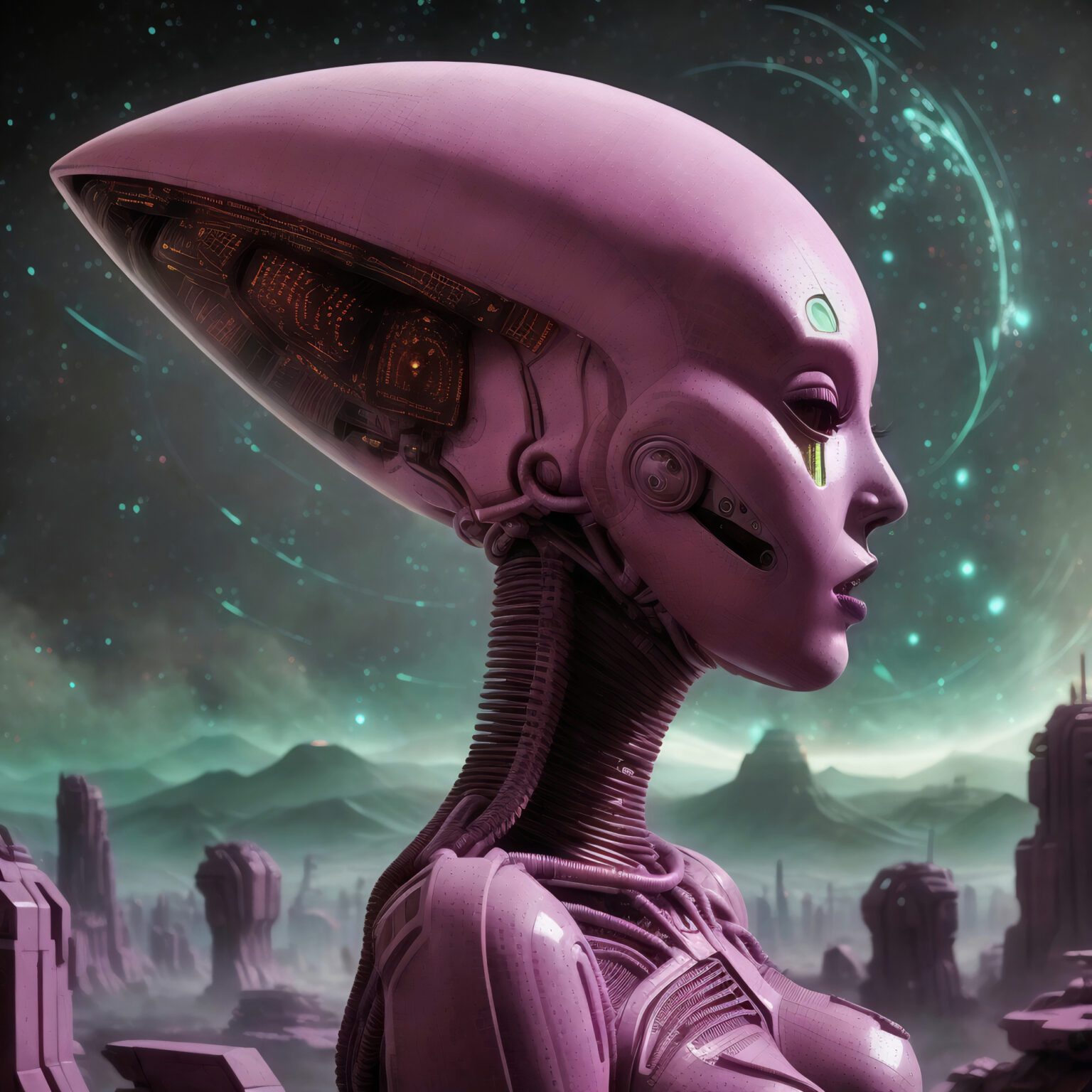 Elegy of the Violet Ethic: She Who Translates the Quiet